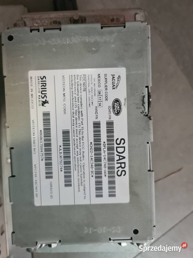 Wzmacniacz tuner radia Jaguar X351 dpla14c740 aa świętokrzyskie Kielce sprzedam