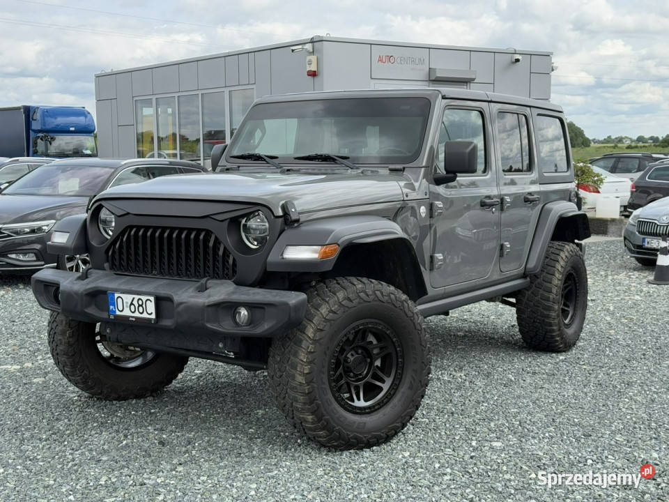 Jeep Wrangler JL Sahara 20 Turbo 272 2020r 4x4 dolnośląskie Wojkowice