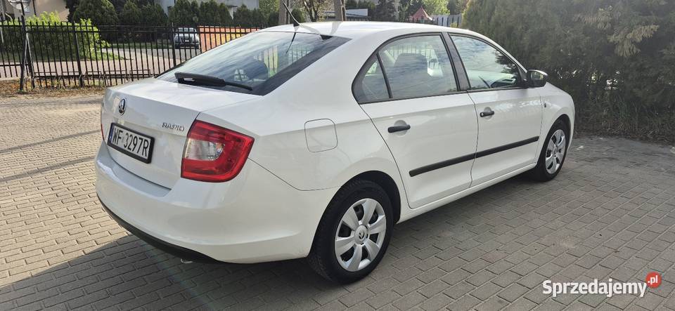 Skoda Rapid 12 MPI LPG 2014r Klimatyzacja Nasielsk