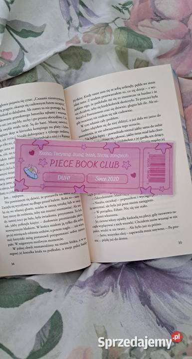 Zakładki kpop book clubs Żelazków
