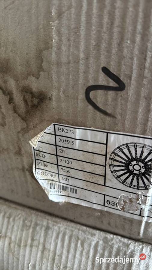 Alufelgi Alpina BMW e65e6160f10f1120 aluminiowe wielkopolskie Chocz