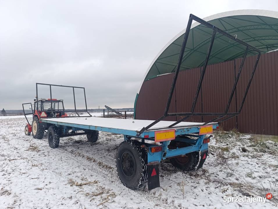 Przyczepa do bel Przyczepy rolnicze Czerskie Rumunki