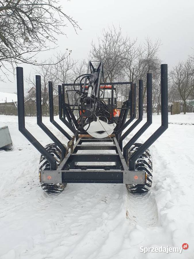 Przyczepa leśna świętokrzyskie Nowa Słupia