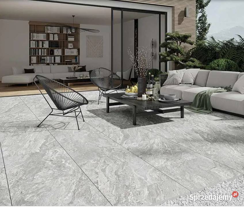 Płyty tarasowe balkonowe szare gres 2 Lavastone Radom