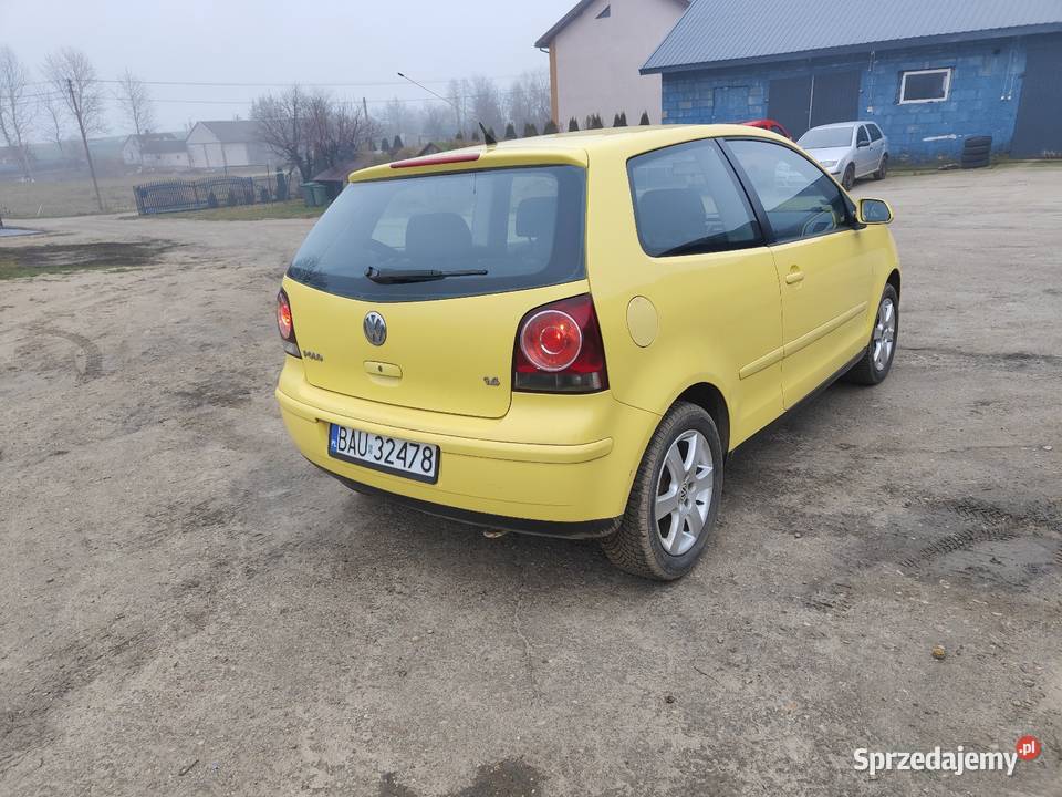VW Polo 14 16v 2005r podlaskie Truskolasy-Olszyna