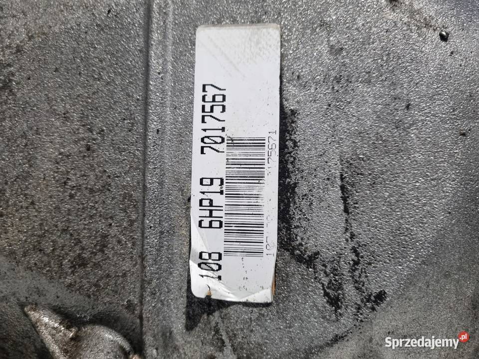 AUTOMATYCZNA SKRZYNIA BIEGÓW BMW E90 E91 E87 20 Chełm