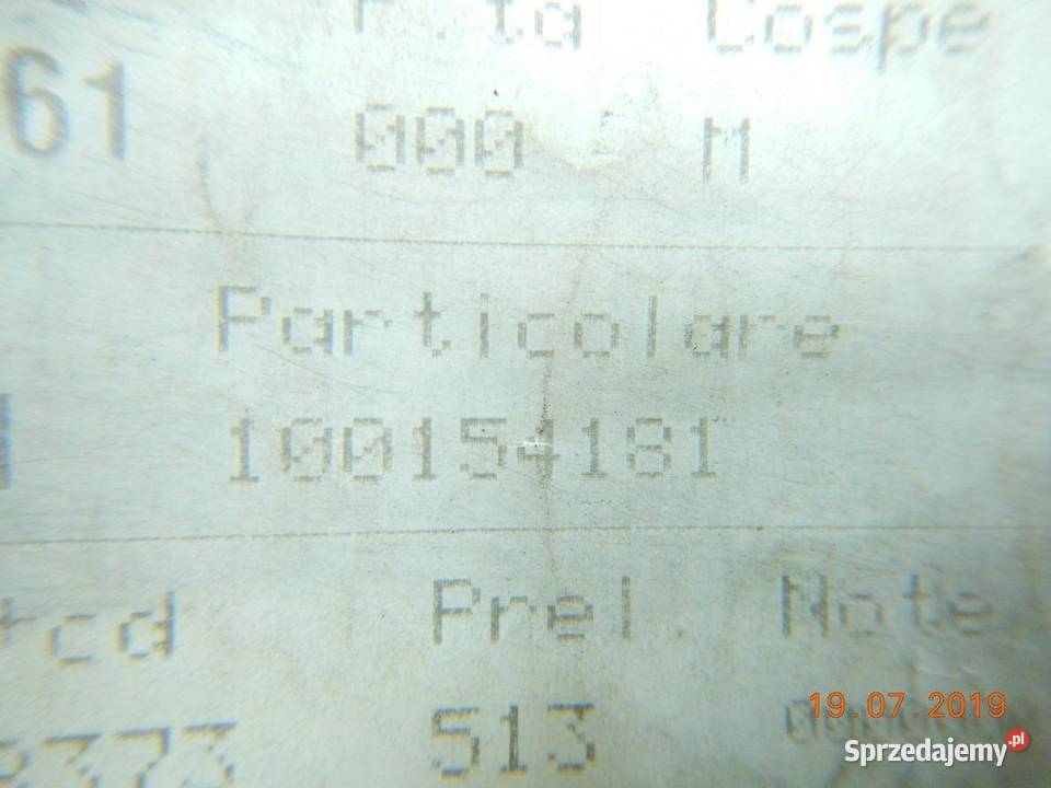 LISTWA DRZWI LEWY PRZÓD FIAT PALIO 9702 ASO osobowe sprzedam