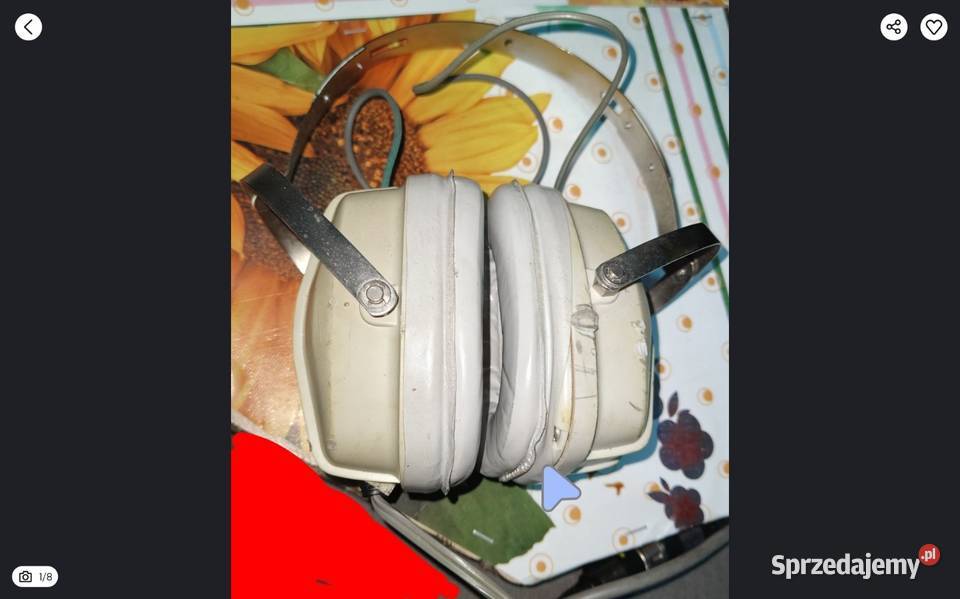 sprzedam słuchawki PRLu nie mam sprawdzić Słuchawki i głośniki Sosnowiec