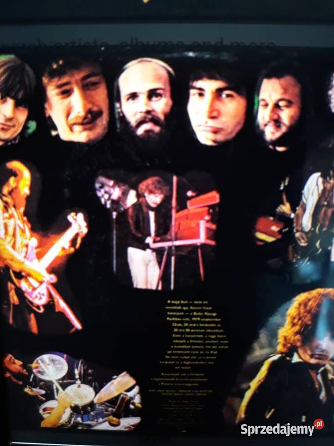 Archiwum węgierskiego rocka PIRAMIS A Nagy Buli rock Rzeszów