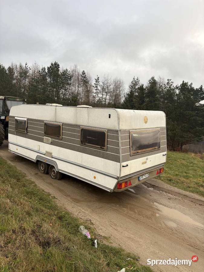 Przyczepa kampingowa Hymer 580 2000 długość Sierakowice