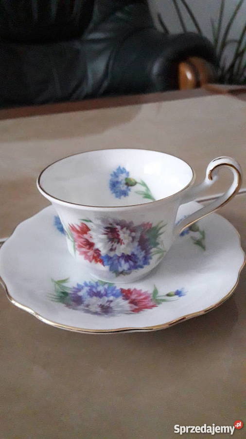 Komplet filiżanek Rheinpfalz Hartporzellan Janów Lubelski