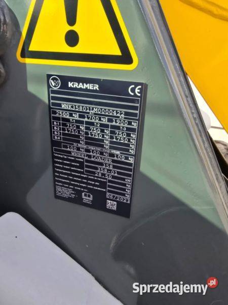 ŁADOWARKA KRAMER 5040 r 2021 śląskie Żory