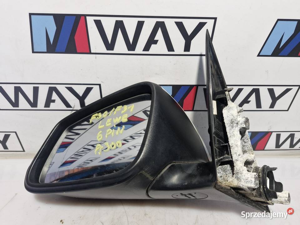 BMW F30 F31 LUSTERKO LEWE LEWY PRZÓD 6PIN A300