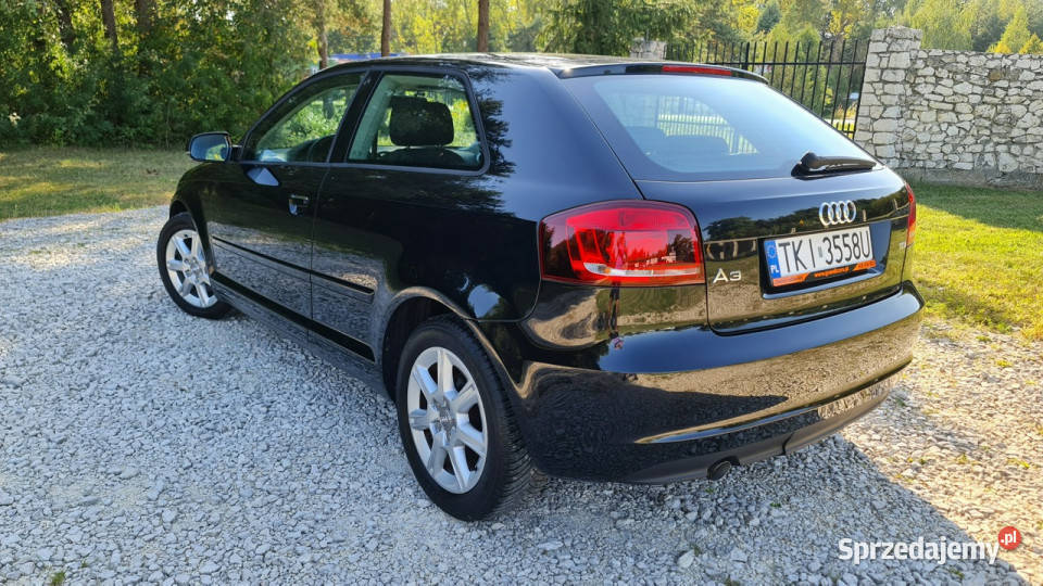 Audi A3 3drzwiowe 20 TDI 140 Ambiente Czarna aluminiowe felgi Chmielnik