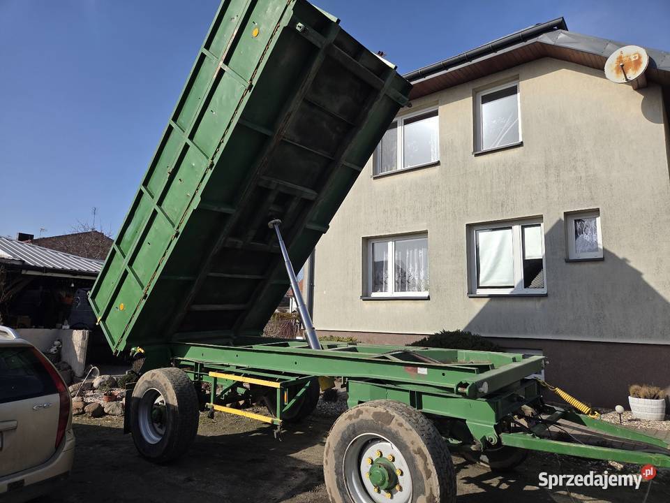Przyczepa rolnicza Autosan wywrotka 3strony d50 łódzkie