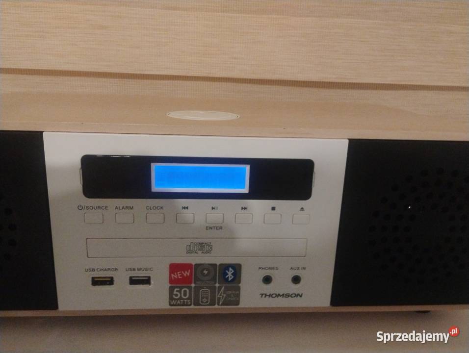 Miniwieża Thomson MIC201IBT Bluetooth CD USB 50W Złotoryja