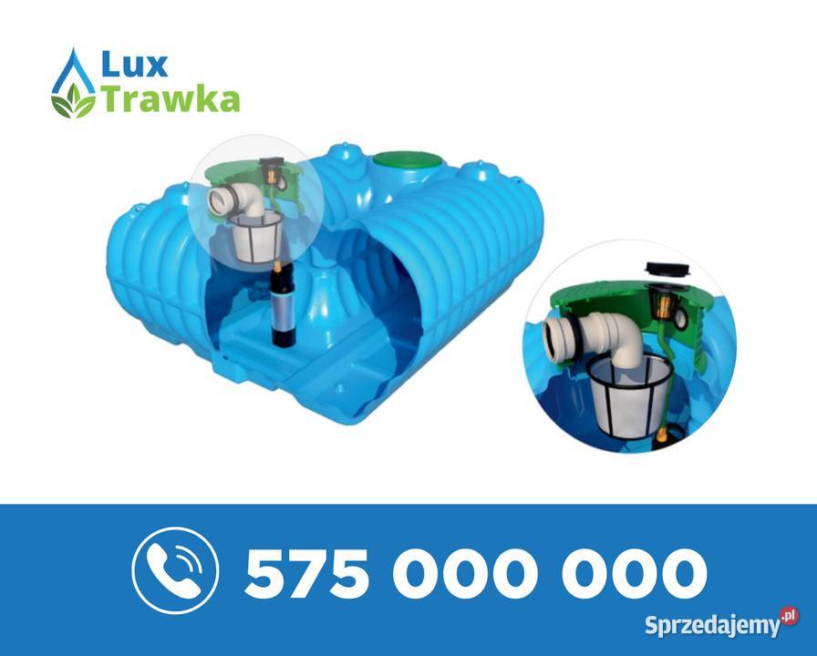 Zbiorniki na deszczówkę 2500 3500 5000 7000 10