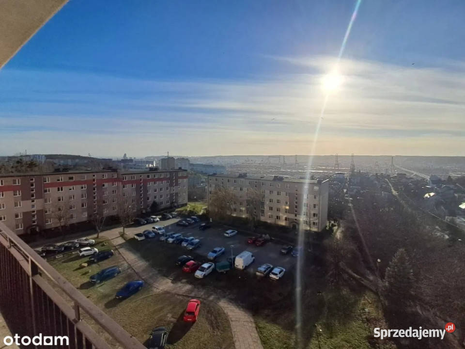 Sprzedam 3 pok Piękny widok na port morze Gdynia