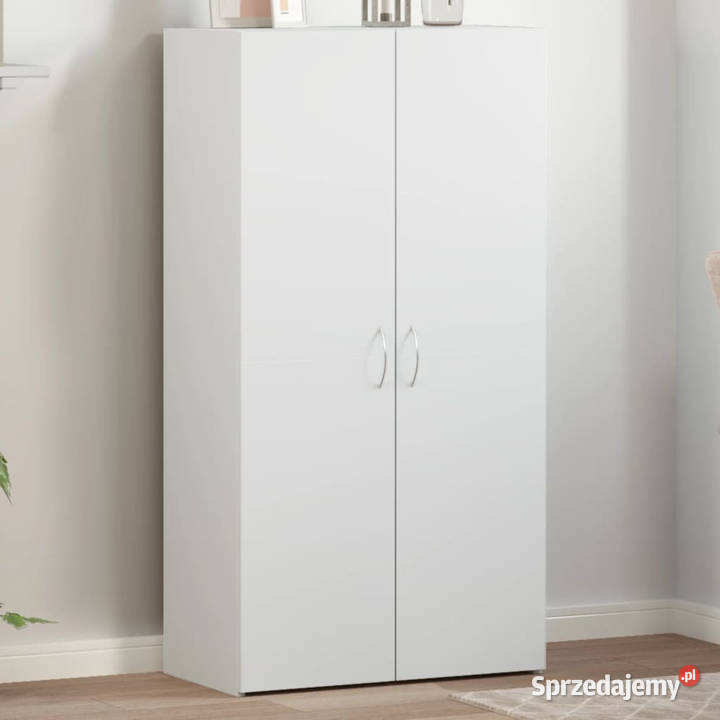 Szafka na dokumenty biała 60x32x115 WM840772 Pozostałe Warszawa