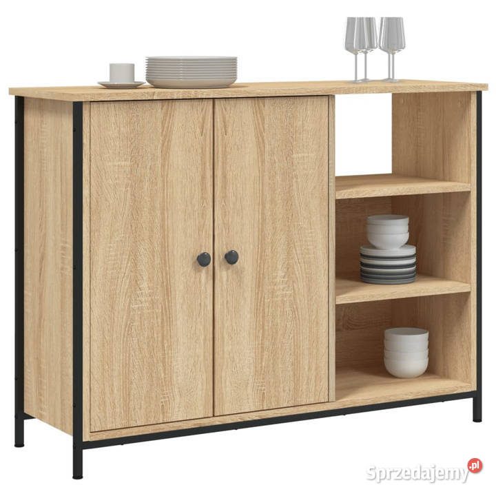 Szafka dąb sonoma 100x33x75 materiał mazowieckie Warszawa