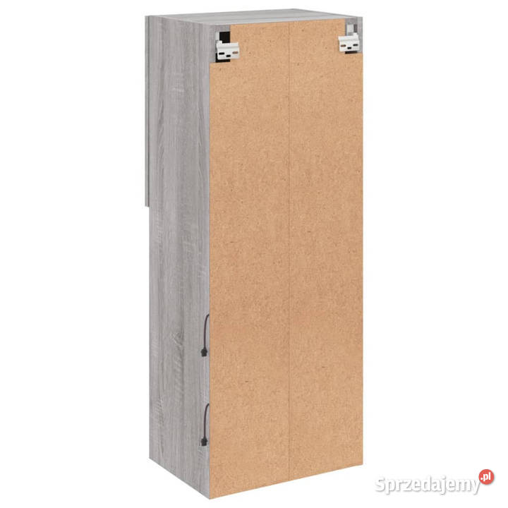 Szafka TV z LED szary dąb sonoma 405x30x102 Warszawa