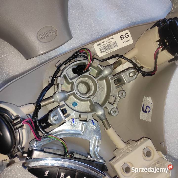 Kierownica Rover 75 MG z nowej skóry szarej osobowe sprzedam