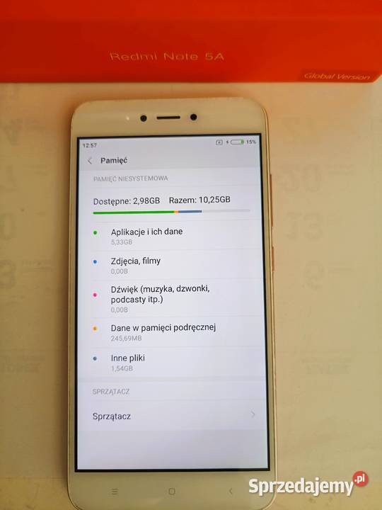 Smartphone Redmi Note 5A stan Bełchatów
