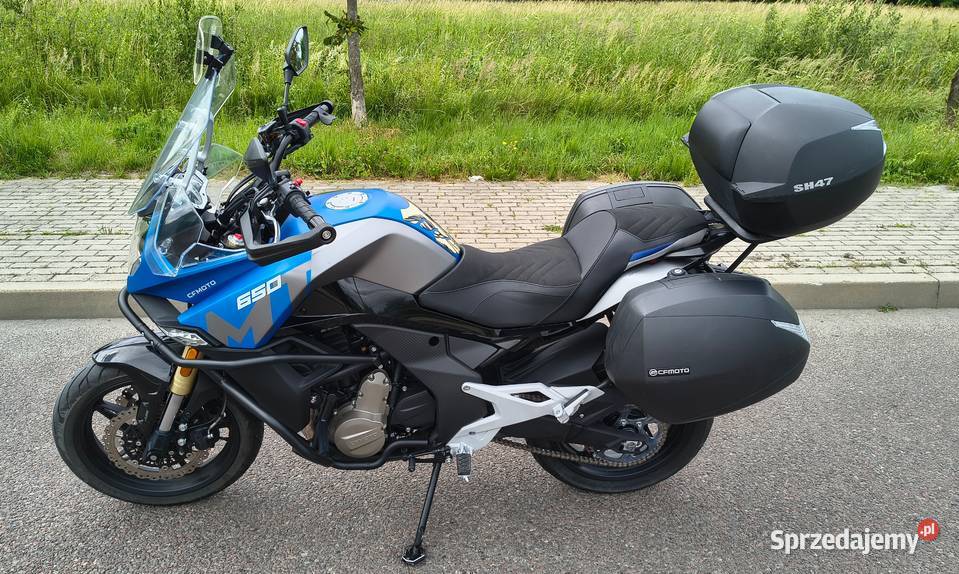 Motocykl turystyczny CFMOTO 650 MT nieuszkodzony CF Moto