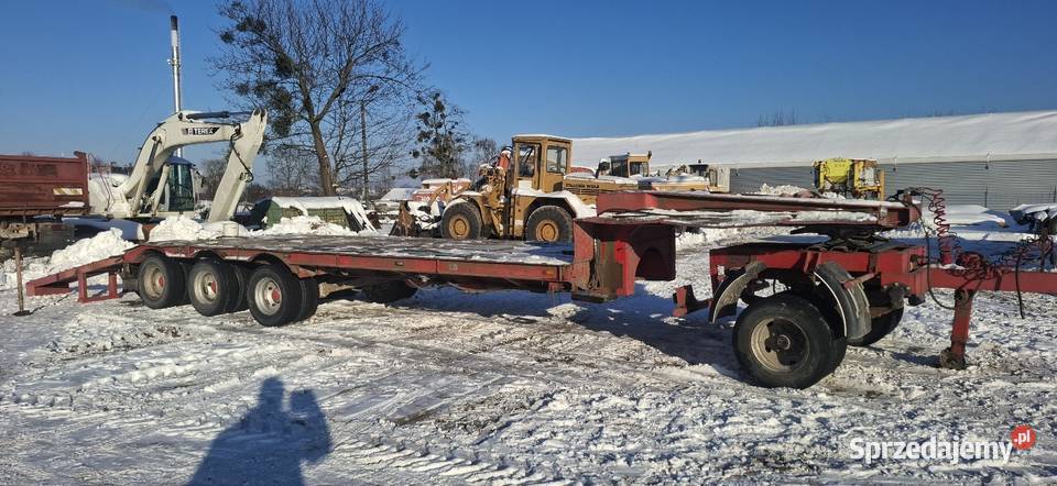 Przyczepa laweta uciąg ZREMB N2030 Rok produkcji 1980