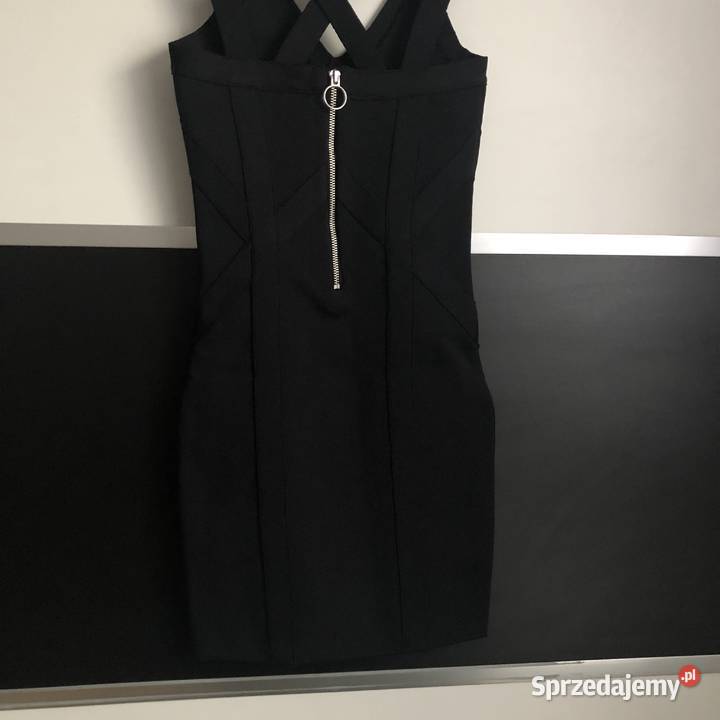 Czarna dopasowana sukienka xs 34 Tally Weijl Inowrocław sprzedam