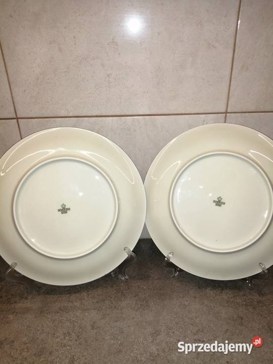 talerze z rybą porcelana Scherzer Bavaria 2 Siemianowice Śląskie