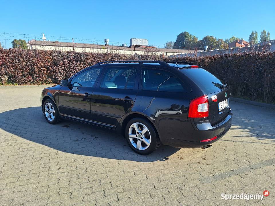 Skoda Octavia 2 FL 18 TSI niski przebieg czarny Grudziądz