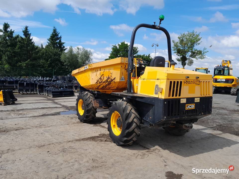 JCB 6 TON WOZIDŁO BUDOWLANE OBROTOWE 4X4 DUMPER wielkopolskie Krotoszyn