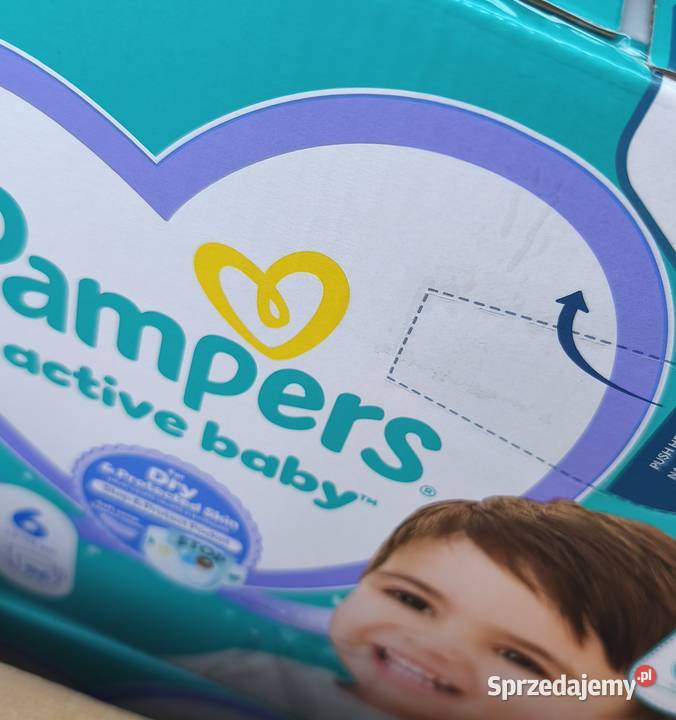 Pieluchy PAMPERS 6 Active baby 96 Mielec