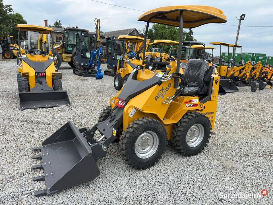 Nowa Miniładowarka XGV REX Z360 z 2026r Waga 827 Złoczew