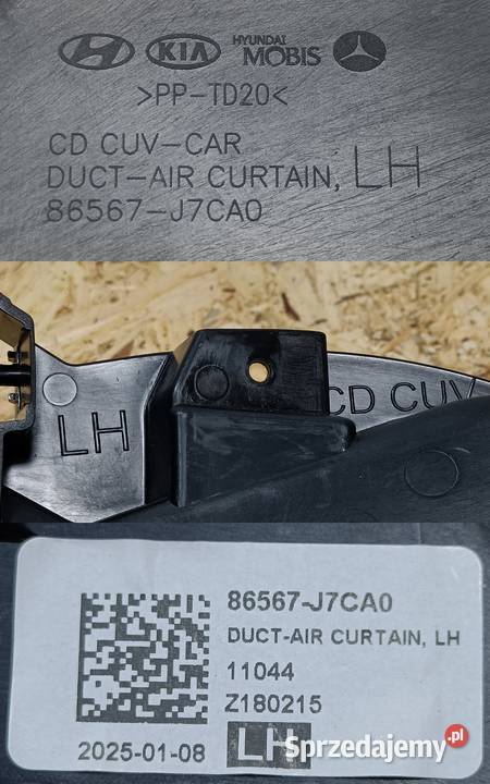 KIA CEED XCEED WLOT KIEROWNICA POWIETRZA ZDERZAK Pleszew