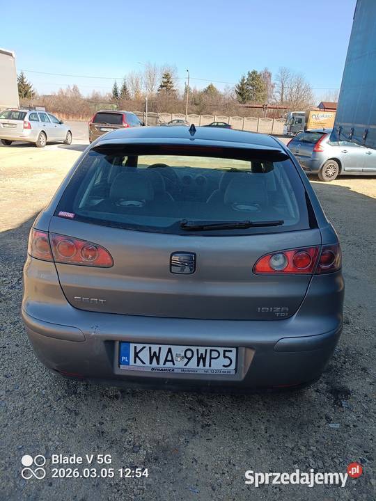 Seat Ibiza 5D 14 TDI śląskie Sosnowiec