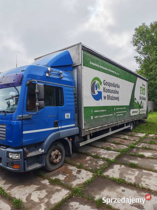 MAN TGL plandeka winda Błażowa