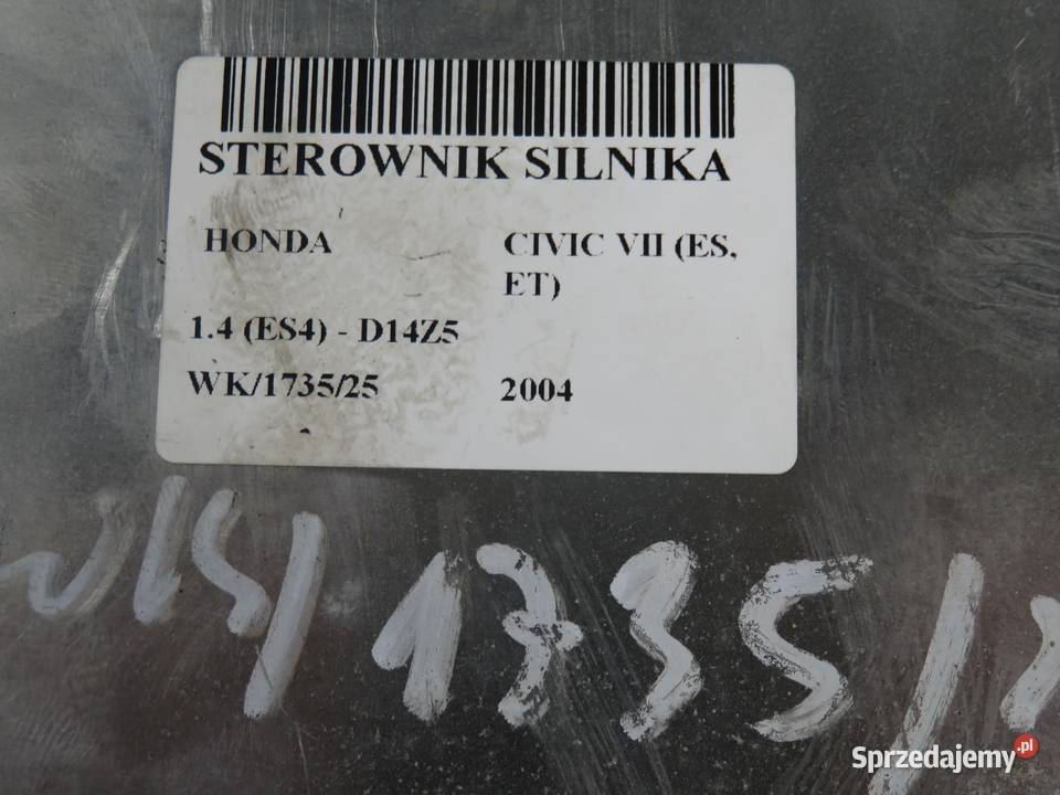 STEROWNIK HONDA CIVIC VII EU EP EV 14 i 75
