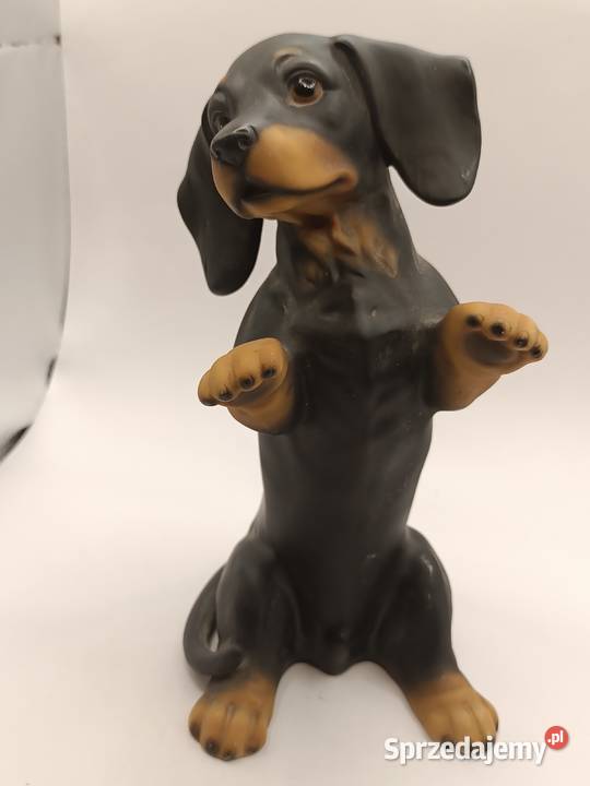 Figurka pies duży STILIA porcelana Italy Zamość