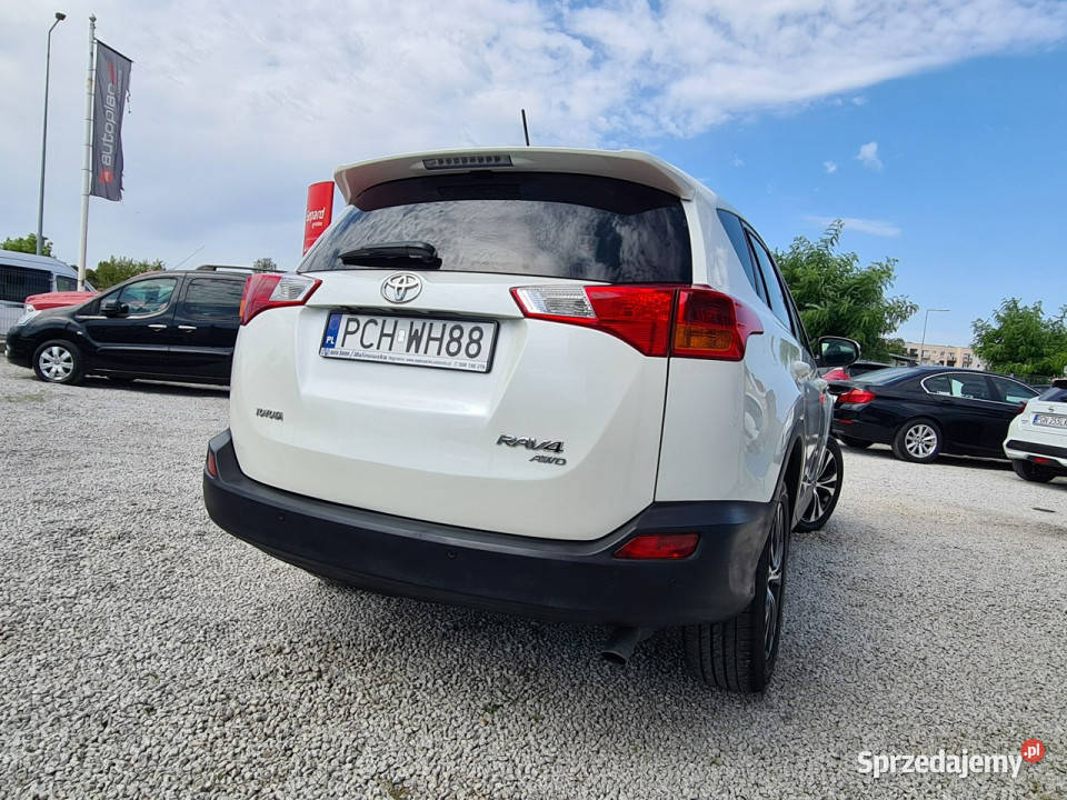 Toyota RAV4 4x4 Navi PDC Kamera ElKlapa światła do jazdy dziennej wielkopolskie Wągrowiec