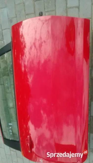 OPEL CORSA D 2013 DRZWI PRAWE CZERWONE Z547
