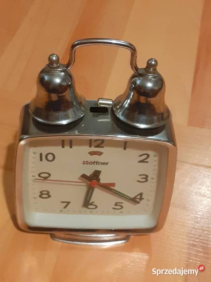 Retro Zegar budzik HOFFNER Chorzów