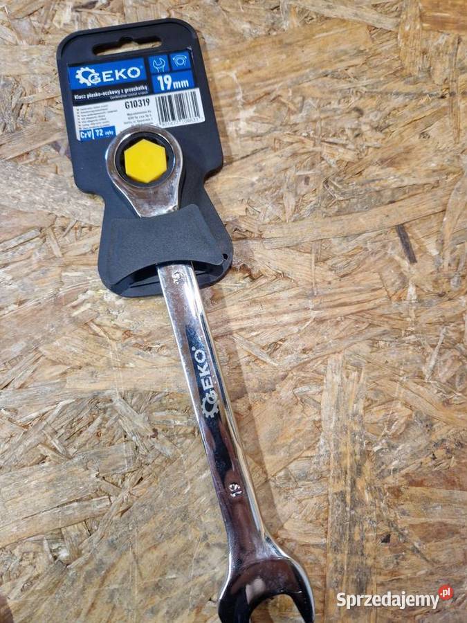 Klucz płasko oczkowy z grzechotką 18mm G10318 wielkopolskie Głogowa