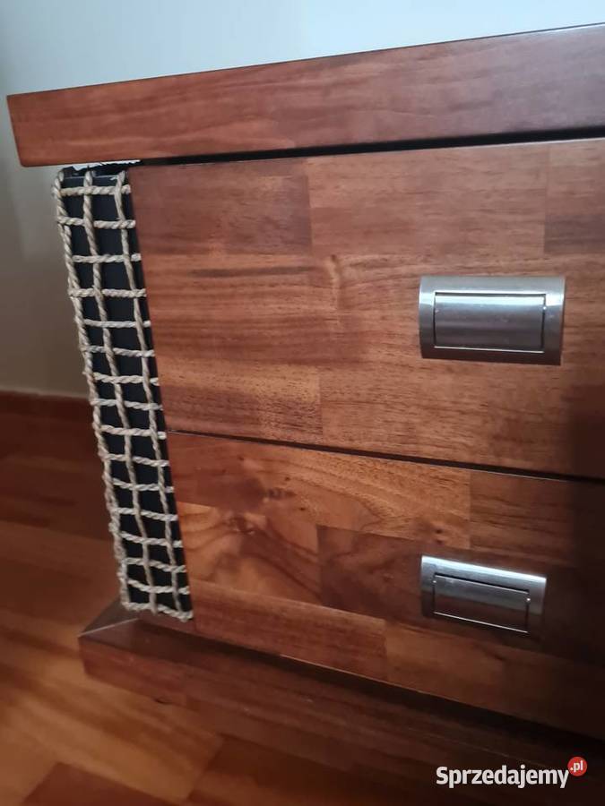 Szafki nocne z drzewa egzotycznego Puławy