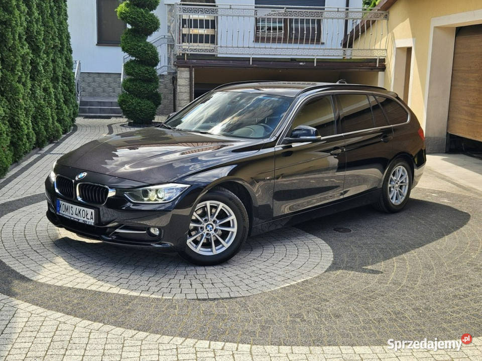 BMW 318 Automat Navi LED Serwis Skóry GWARANCJA światła do jazdy dziennej Płońsk