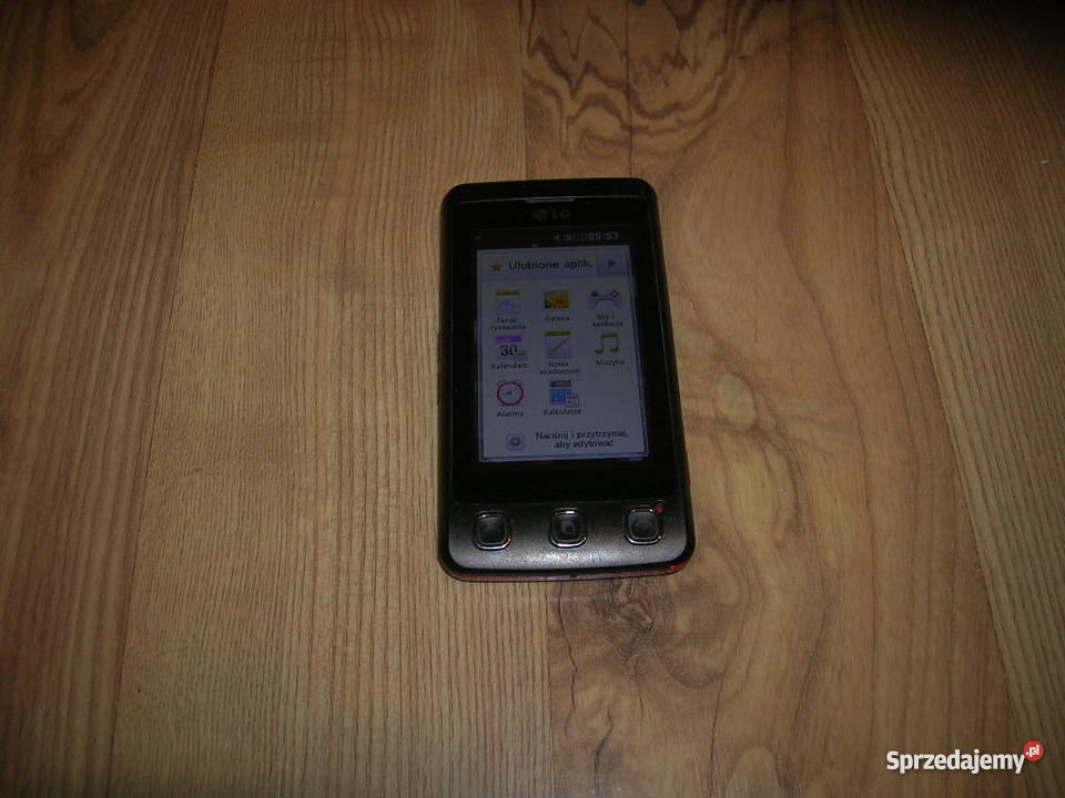 LG KP500 Cookie brąz telefon simkocka z akcesori Warszawa
