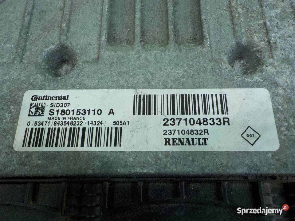 MEGANE III LIFT II 15 DCI 14r HB 5D sterownik mazowieckie Suków