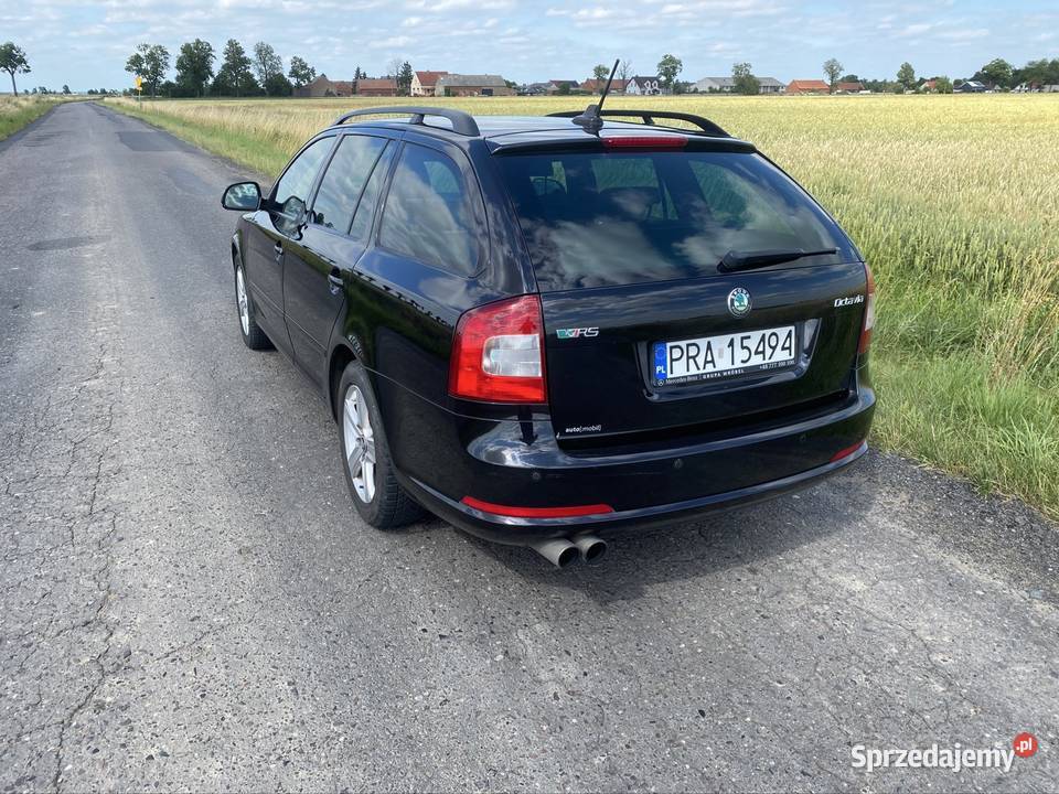 Skoda octavia 2 WRS lift 200 koni nieuszkodzony Płaczkowo