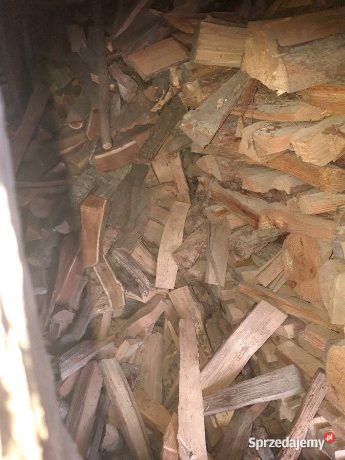 Drewno suche porąbane